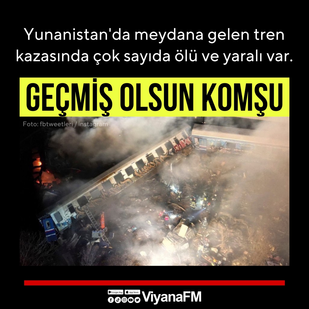 Geçmiş olsun komşu!