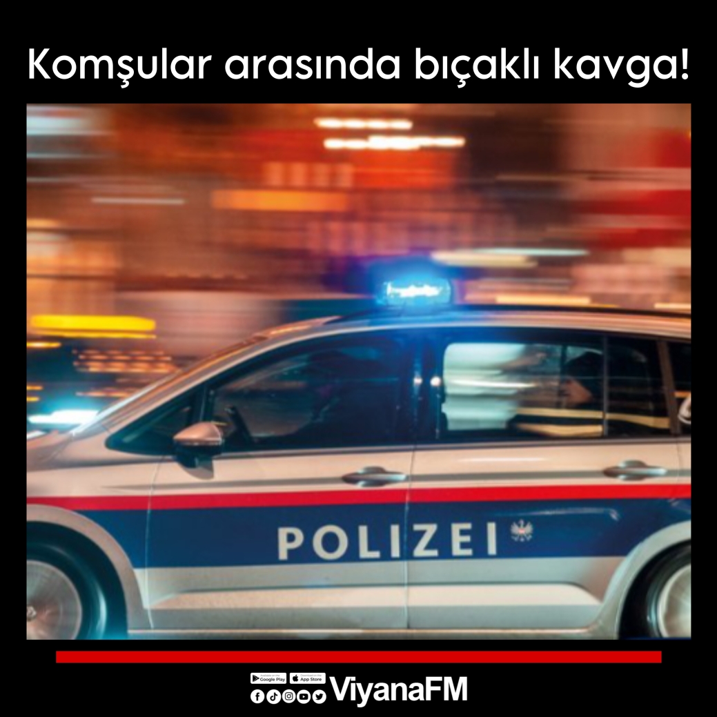 Komşular arasında bıçaklı kavga!