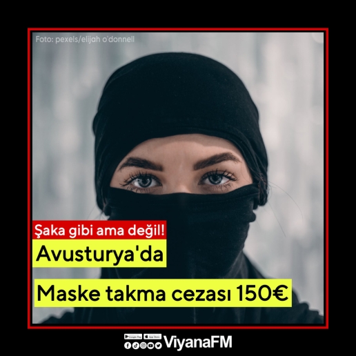 Korona bitti, maske takana 150€ ceza!