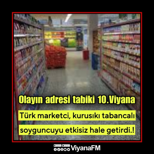 Market soyduğuna pişman oldu!