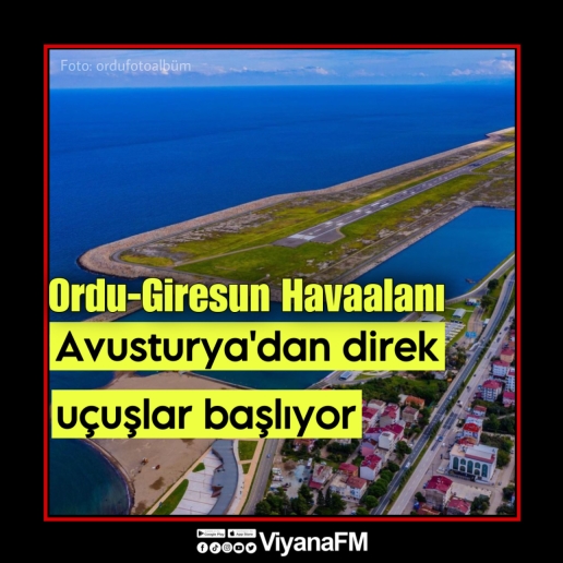 Avusturya’dan direk uçuşlar başlıyor!