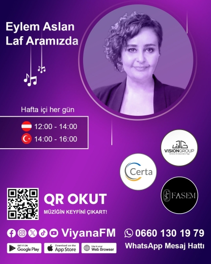 Eylem Aslan - Laf Aramızda - Hafta içi Hergün 12:05 - 14:00 arası