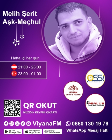 Melih Şerit - Aşk-ı Meçhul - Hafta içi Her Akşam 21:05 - 23:30 arası