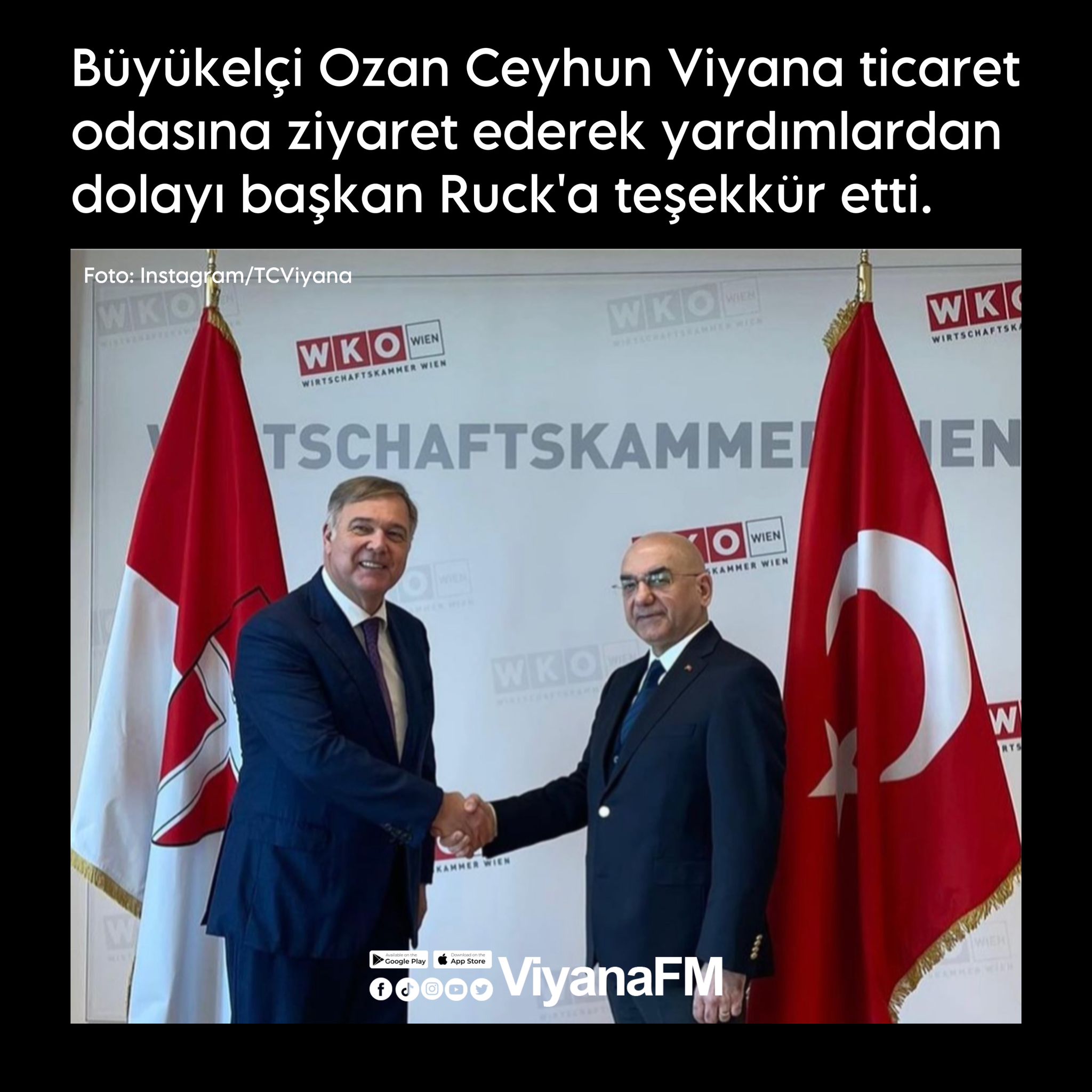 Ticaret odasına teşekkür ziyareti