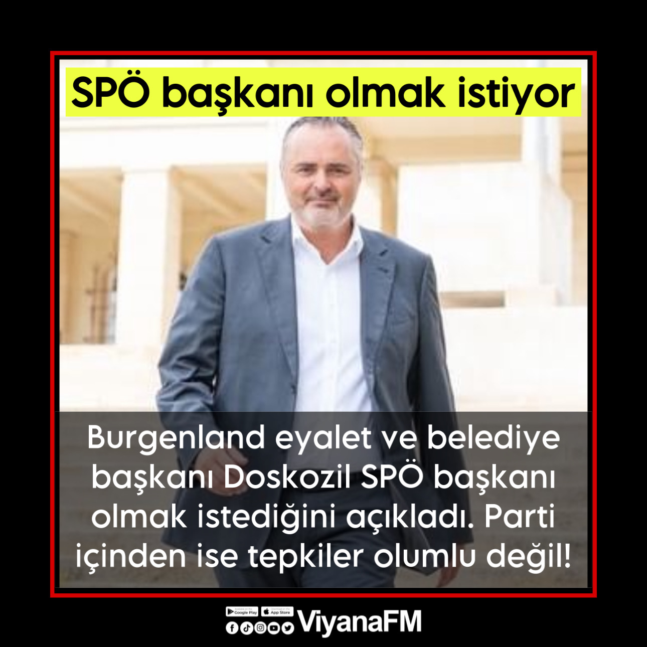 SPÖ başkanı olmak istiyor!