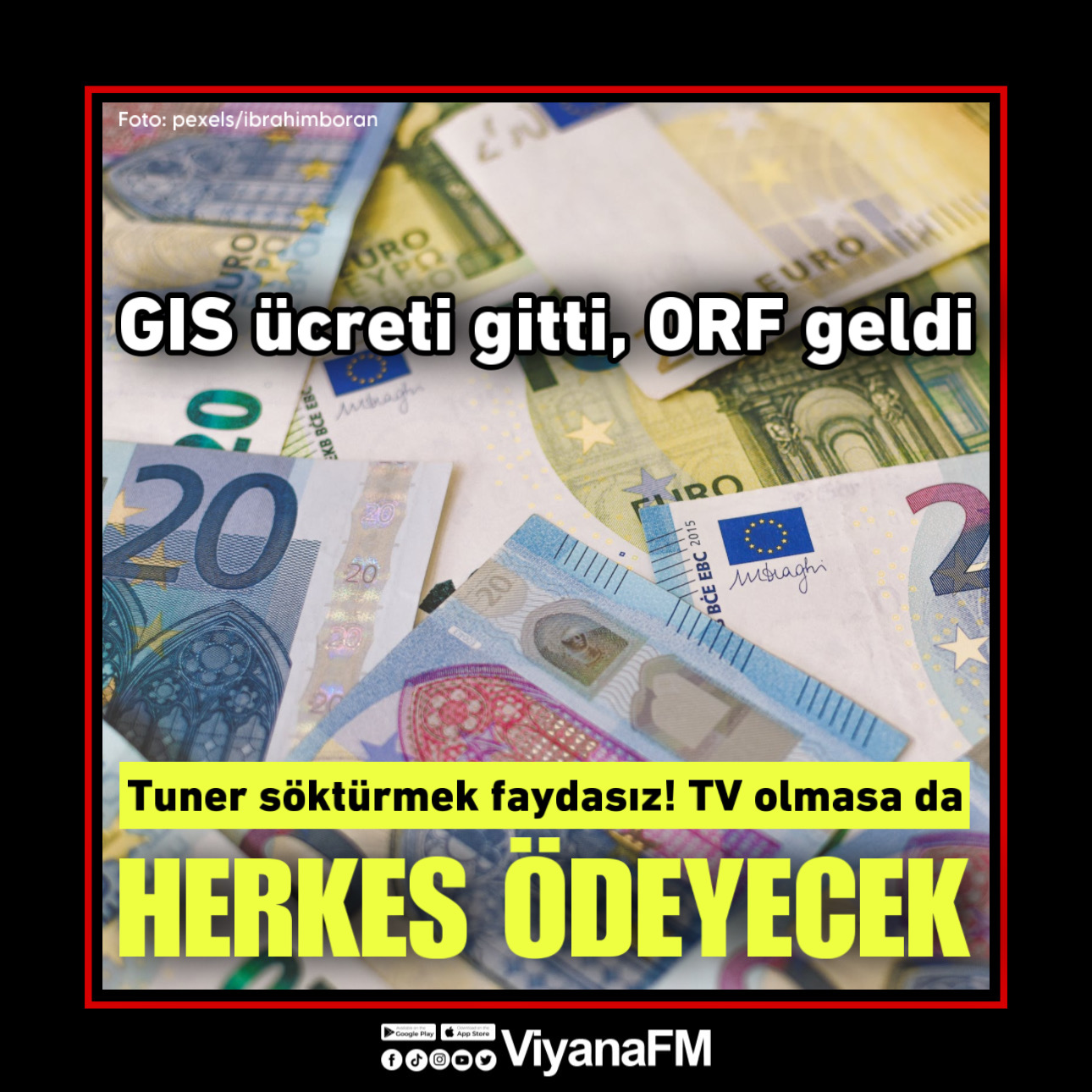 GIS ücreti gitti, ORF geldi!