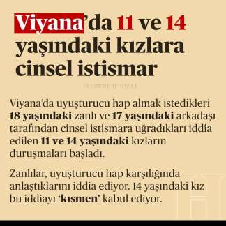 11 ve 14 yaşındaki kızlara cinsel istismar