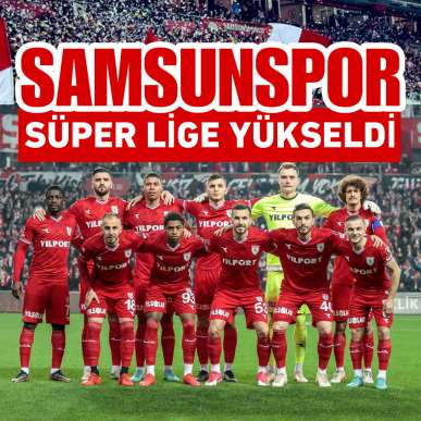 Şampiyon Samsunspor